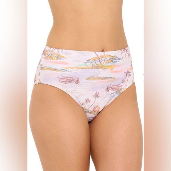 New! FRESHWATER High-Waisted Swim Bottom Size XL Bathing Suit Tankini Bikini - Picture 11 of 11